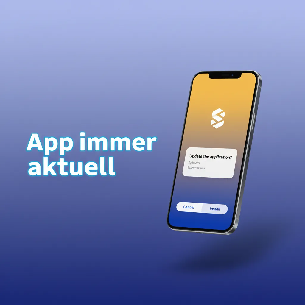 Smartphone mit Update-Symbol: iOS Web-App lädt automatisch neue Funktionen und Inhalte, stets auf dem neuesten Stand