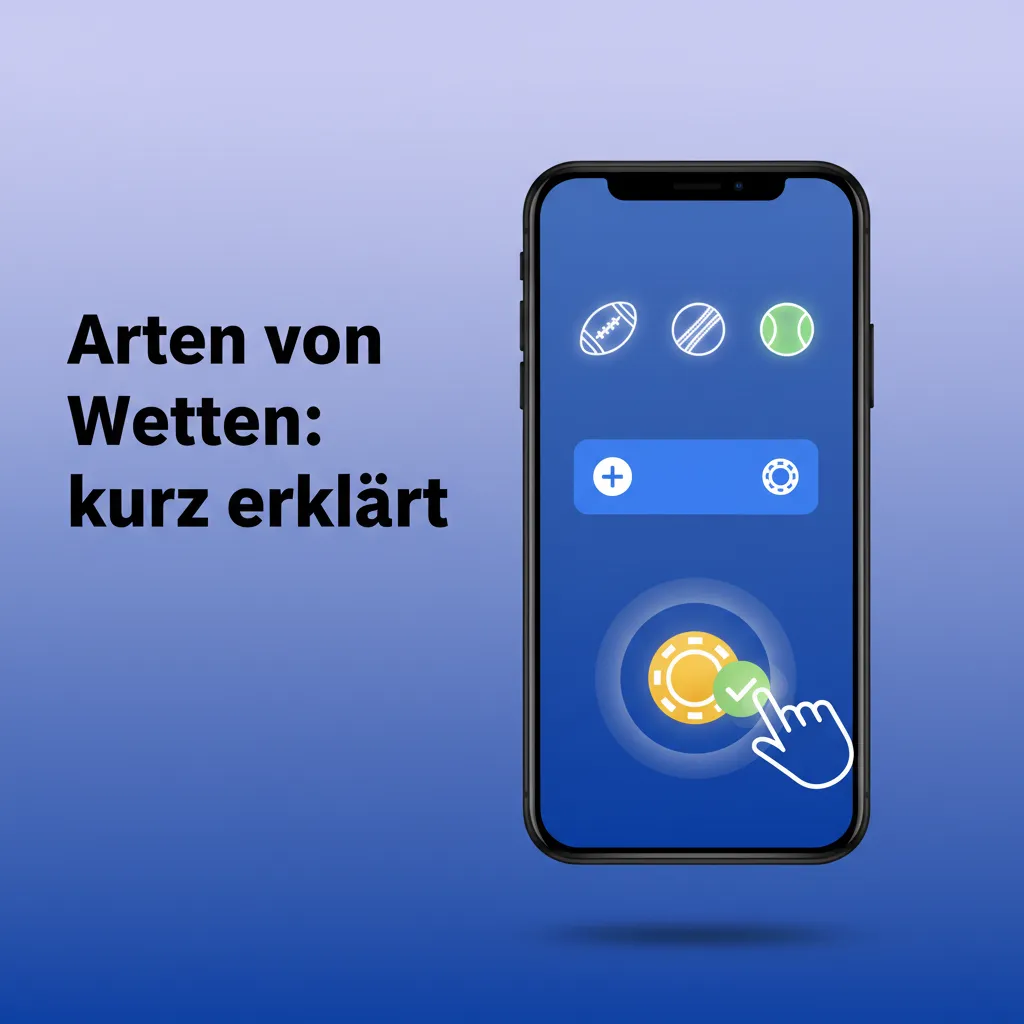 Infografik: Wettarten kurz erklärt – Einzelwette, Kombiwette (Express) und Systemwette mit Risiken und Strategien.