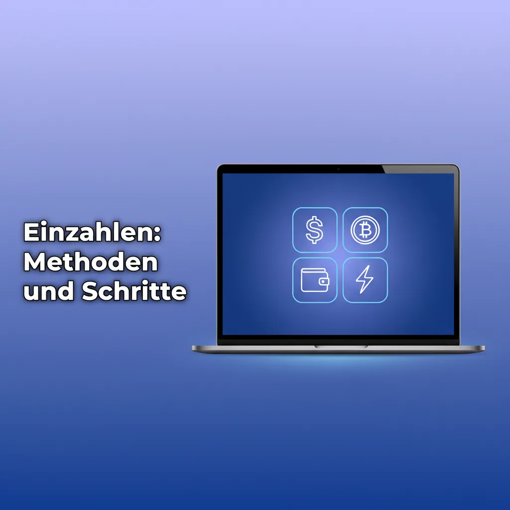 Einzahlen in Deutschland: Methoden und Schritte – Kasse öffnen, Methode wählen, Betrag/Daten eingeben, Gutschrift prüfen.