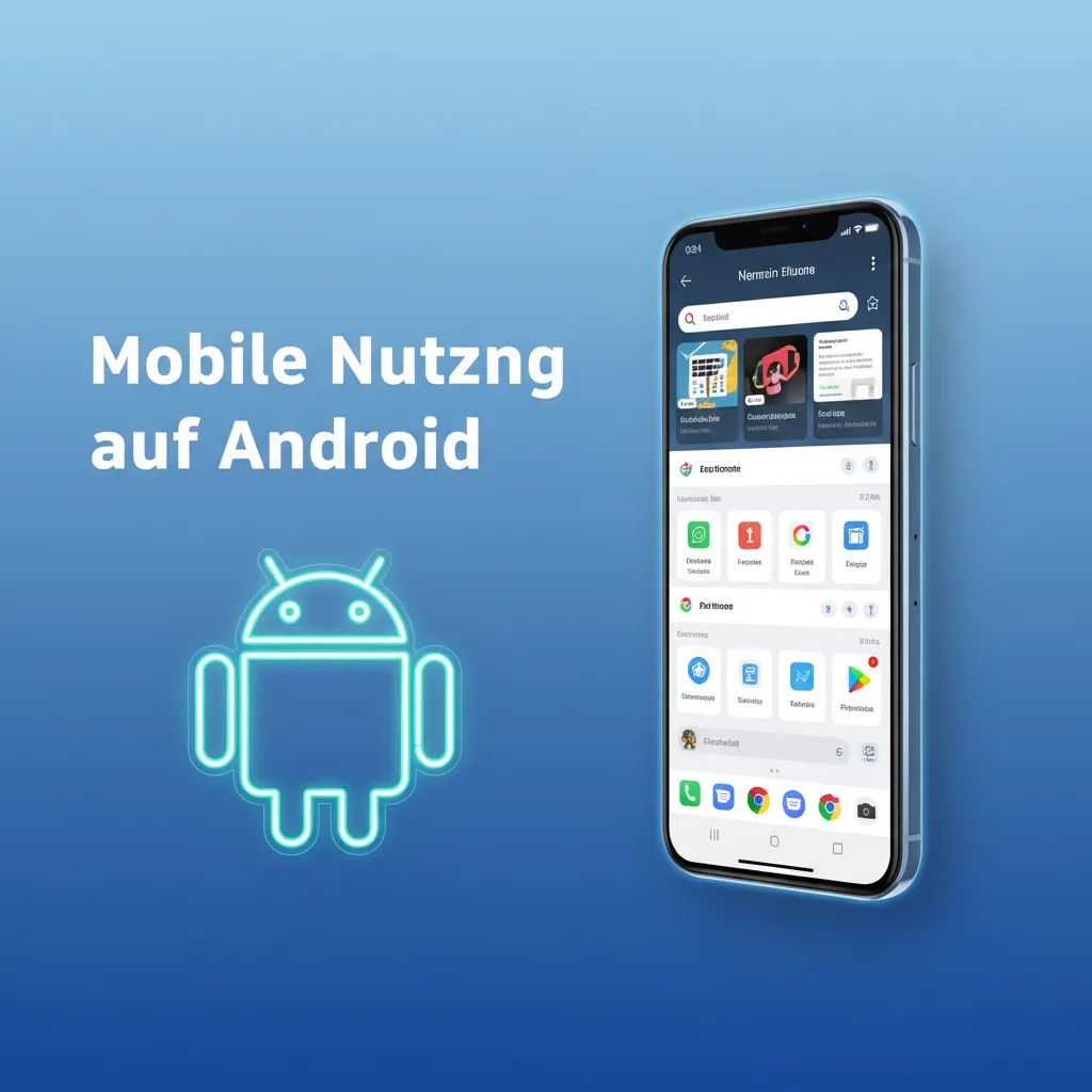 Android-Smartphone zeigt PWA-Installation: Menü 'Zum Startbildschirm hinzufügen' und neues App-Icon auf dem Homescreen.
