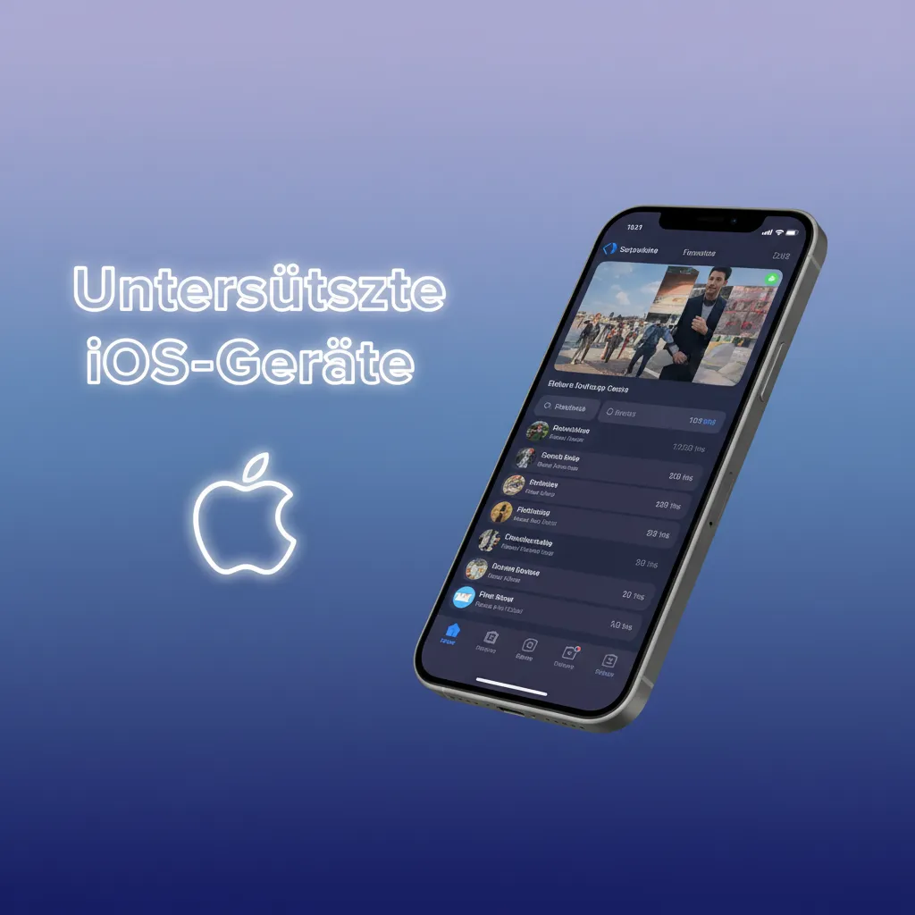 Unterstützte iOS-Geräte: iPhone 11–15, SE (2022); iPad Pro 11 (4/5), Air 5, iPad 10, mini 6; neuere Modelle ebenfalls.